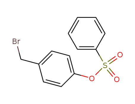 Phenol, 4-(bromomethyl)-, benzenesulfonate