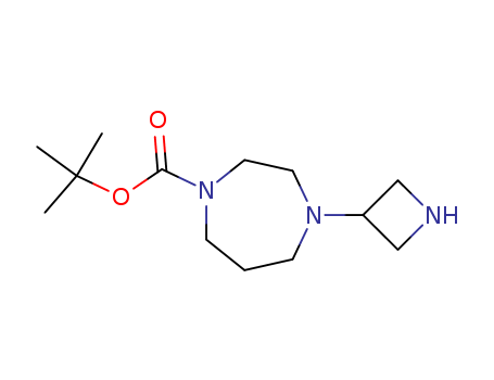 4-(3-AZETIDINYL)HEXAHYDRO-1H-1,4-DIAZEPINE-1-CARBOXYLIC ACID 1,1-DIMETHYLETHYL ESTER