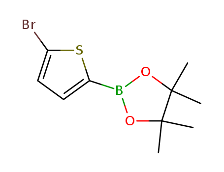 2-(5-bromothiophen-2-yl)-4,4,5,5-tetramethyl-1,3,2-dioxaborolane manufacture