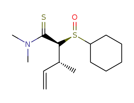 (SS,2S,3R)-2-cyclohexylsulfinyl-N,N-dimethyl-3-methylpent-4-enethioamide