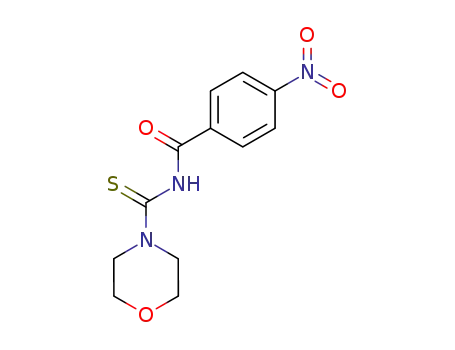4-<N-(p-nitrobenzoyl)thiocarbamoyl>morpholine