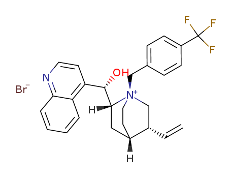 Cinchonanium,9-hydroxy-1-[[4-(trifluoromethyl)phenyl]methyl]-, bromide, (9S)-