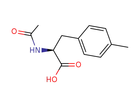 Molecular Structure of 74046-14-3 (L-Phenylalanine, N-acetyl-4-methyl-)