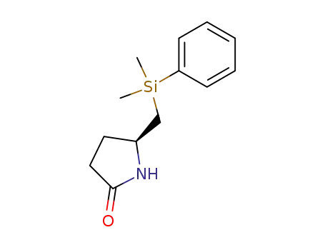 (5S)-5-[(dimethylphenylsilanyl)methyl]-pyrrolidin-2-one