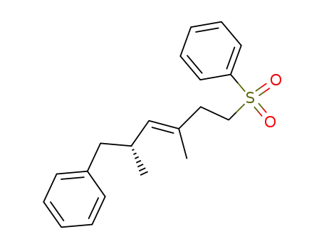 (2R,3E)-2,4-dimethyl-6-phenylsulfonyl-3-hexenylbenzene