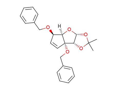 (1R,2R,6R,8R,9R)-1,9-Bis(benzyloxy)-4,4-dimethyl-3,5,7-trioxatricyclo[6.3.0.0<sup>2.6</sup>]undec-10-ene