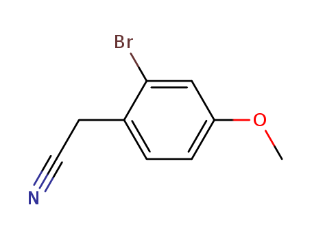 2-(2-Bromo-4-methoxyphenyl)acetonitrile cas no. 66916-98-1 98%