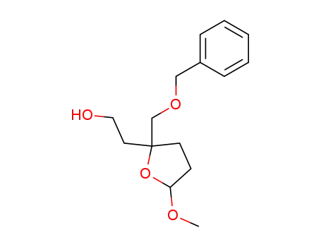 2-{5-methoxy-2-[(phenylmethoxy)methyl]oxolan-2-yl}ethan-1-ol