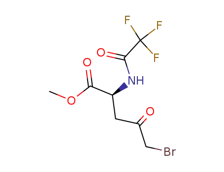 methyl (2S)-5-bromo-4-oxo-2-(2,2,2-trifluoroacetamido)-pentanoate