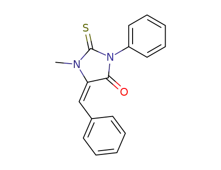 1-methyl-3-phenyl-5-[(E)-1-phenylmethylidene]-2-thioxoimidazolidin-4-one