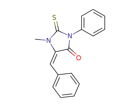 5-benzylidene-1-methyl-3-phenyl-2-thioxo-4-imidazolidinone