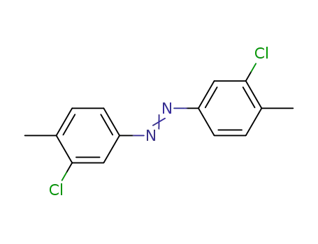 Molecular Structure of 22237-37-2 (Diazene, bis(3-chloro-4-methylphenyl)-)