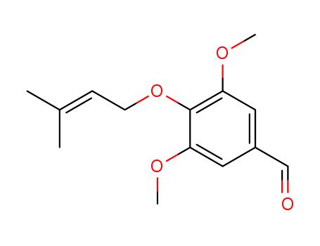 Benzaldehyde, 3,5-dimethoxy-4-[(3-methyl-2-butenyl)oxy]-