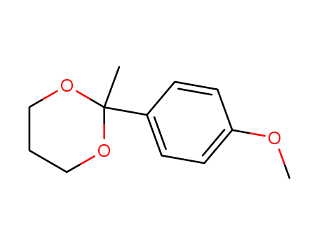 2-(4-methoxyphenyl)-2-methyl-1,3-dioxane cas  59356-53-5