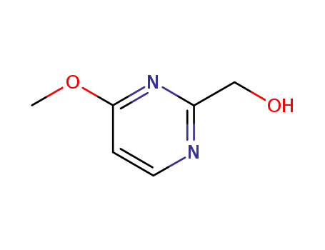 Molecular Structure of 344353-70-4 (2-Pyrimidinemethanol, 4-methoxy- (9CI))