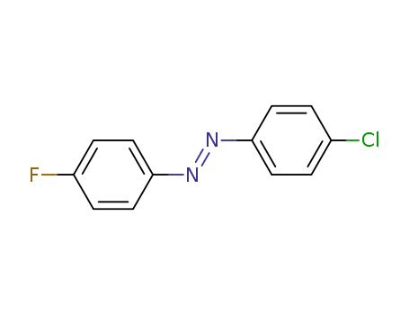 Molecular Structure of 51788-94-4 (Diazene, (4-chlorophenyl)(4-fluorophenyl)-, (E)-)