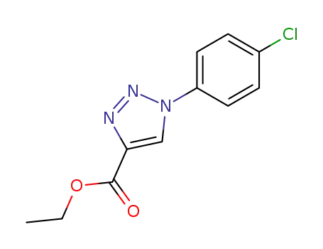 ethyl 1-(4-chlorophenyl)-1H-1,2,3-triazole-4-carboxylate