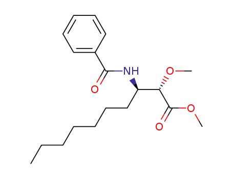 methyl (2S,3R)-3-benzoylamino-2-methoxydecanoate