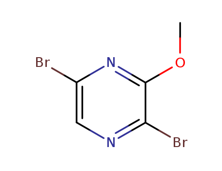Pyrazine, 2,5-dibromo-3-methoxy-