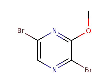Molecular Structure of 489431-66-5 (2,5-DIBROMO-3-METHOXYPYRAZINE)