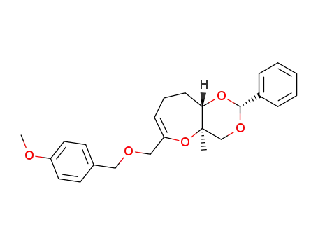 (2R,4aR,9aS)-6-(4-Methoxy-benzyloxymethyl)-4a-methyl-2-phenyl-4a,8,9,9a-tetrahydro-4H-1,3,5-trioxa-benzocycloheptene
