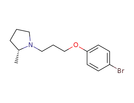(R)-1-[3-(4-bromophenoxy)propyl]-2-methylpyrrolidine