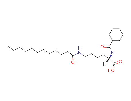 N<sup>α</sup>-(cyclohexylcarbonyl)-N<sup>ε</sup>-(1-oxododecyl)-L-lysine