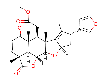 Methyl 2-[6-(furan-3-yl)-7,9,11,15-tetramethyl-12,16-dioxo-3,17-dioxapentacyclo[9.6.1.02,9.04,8.015,18]octadeca-7,13-dien-10-yl]acetate