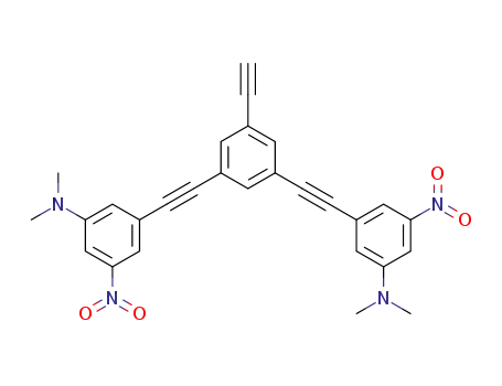 Benzenamine,
3,3'-[(5-ethynyl-1,3-phenylene)di-2,1-ethynediyl]bis[N,N-dimethyl-5-nitro
-