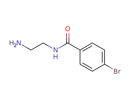 Molecular Structure of 152535-04-1 (Benzamide, N-(2-aminoethyl)-4-bromo-)