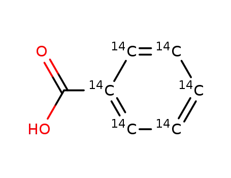 Benzoic acid-ring-UL-14C