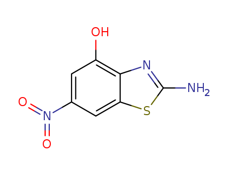 4-Benzothiazolol,2-amino-6-nitro-(9CI)
