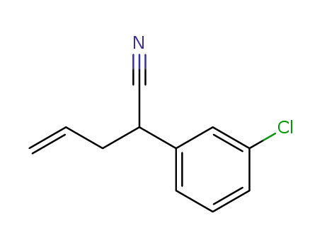 2-allyl-2-(3-chloro-phenyl)-acetonitrile