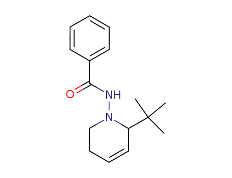 Molecular Structure of 554410-99-0 (Benzamide, N-[2-(1,1-dimethylethyl)-5,6-dihydro-1(2H)-pyridinyl]- (9CI))