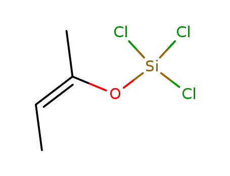 Silane, trichloro[[(1Z)-1-methyl-1-propenyl]oxy]-