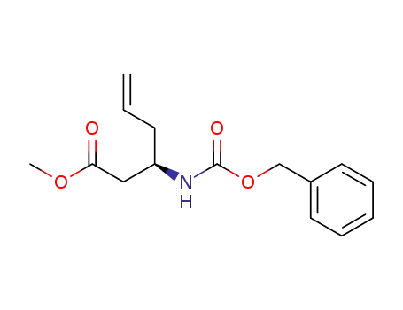 5-Hexenoic acid, 3-[[(phenylmethoxy)carbonyl]amino]-, methyl ester,
(R)-