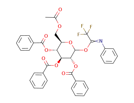 6-O-acetyl-2,3,4-tri-O-benzoyl-D-glucopyranosyl (N-phenyl)trifluoroacetimidate