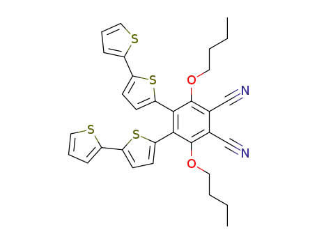 3,6-dibutoxy-4,5-bis([2,2'-bithiophene]-5-yl)phthalonitrile