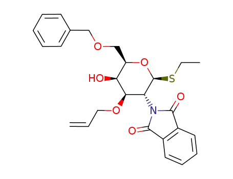 ethyl 3-O-allyl-6-O-benzyl-2-deoxy-2-phthalimido-1-thio-β-D-galactopyranoside
