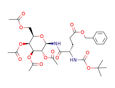 Boc-Glu(Bn)-NH-[Gal(OAc)4]