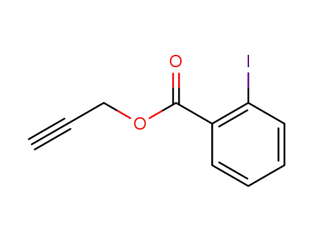 Molecular Structure of 108521-58-0 (Benzoic acid, 2-iodo-, 2-propynyl ester)