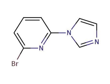 Molecular Structure of 463336-62-1 (2-BROMO-6-IMIDAZOL-1-YL-PYRIDINE)