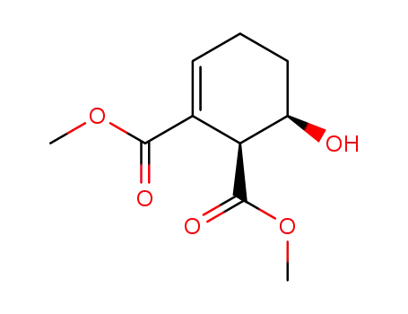 2-Cyclohexene-1,2-dicarboxylic acid, 6-hydroxy-, dimethyl ester,
(1R,6S)-rel-