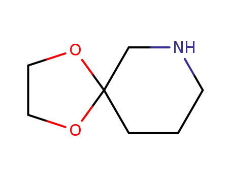 Molecular Structure of 40369-91-3 (1,4-DIOXA-7-AZA-SPIRO[4.5]DECANE)