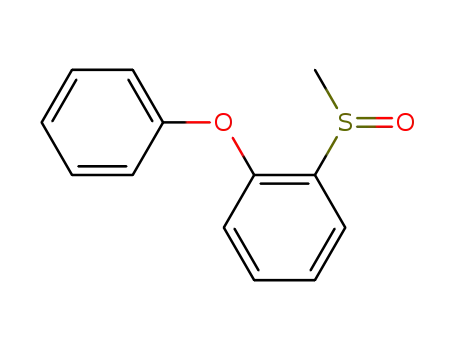Benzene, 1-(methylsulfinyl)-2-phenoxy-
