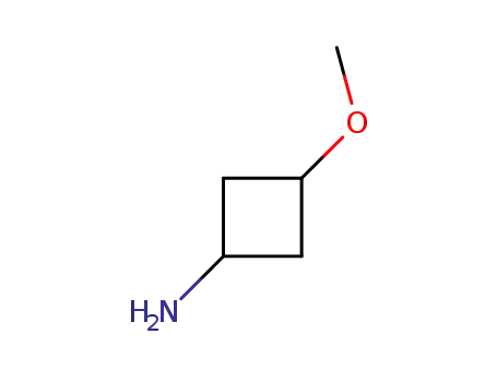 Molecular Structure of 1234615-98-5 (3-Methoxycyclobutanamine)