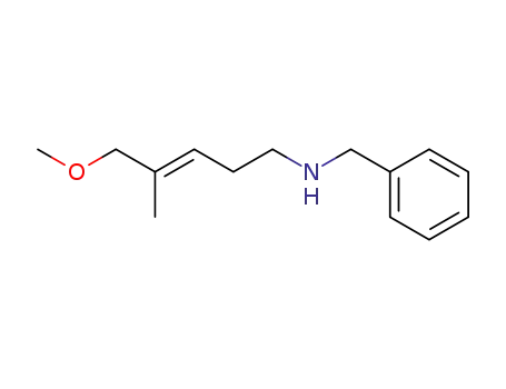 Benzenemethanamine, N-[(3E)-5-methoxy-4-methyl-3-pentenyl]-