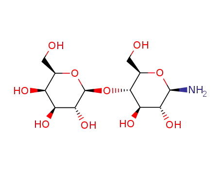 Molecular Structure of 91926-84-0 (β-lactosylamine)