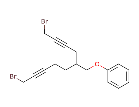 1,10-dibromo-5-phenoxymethyl-2,8-decadiyne
