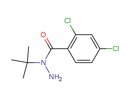 Benzoic acid, 2,4-dichloro-, 1-(1,1-dimethylethyl)hydrazide